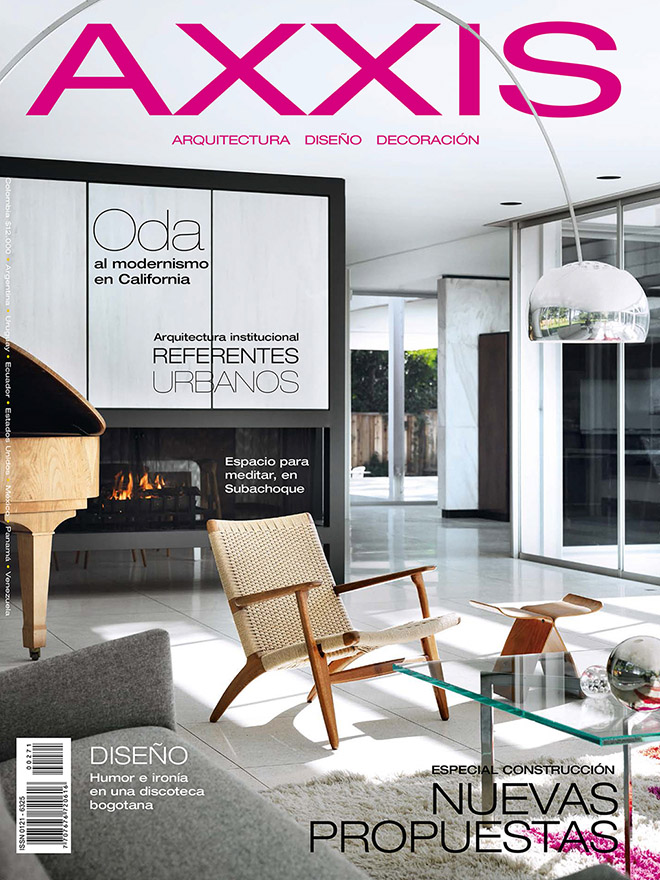 Revista AXXIS 271 Portada Ralf Kunzli Arquitectos Revista AXXIS Edición 271 Portada